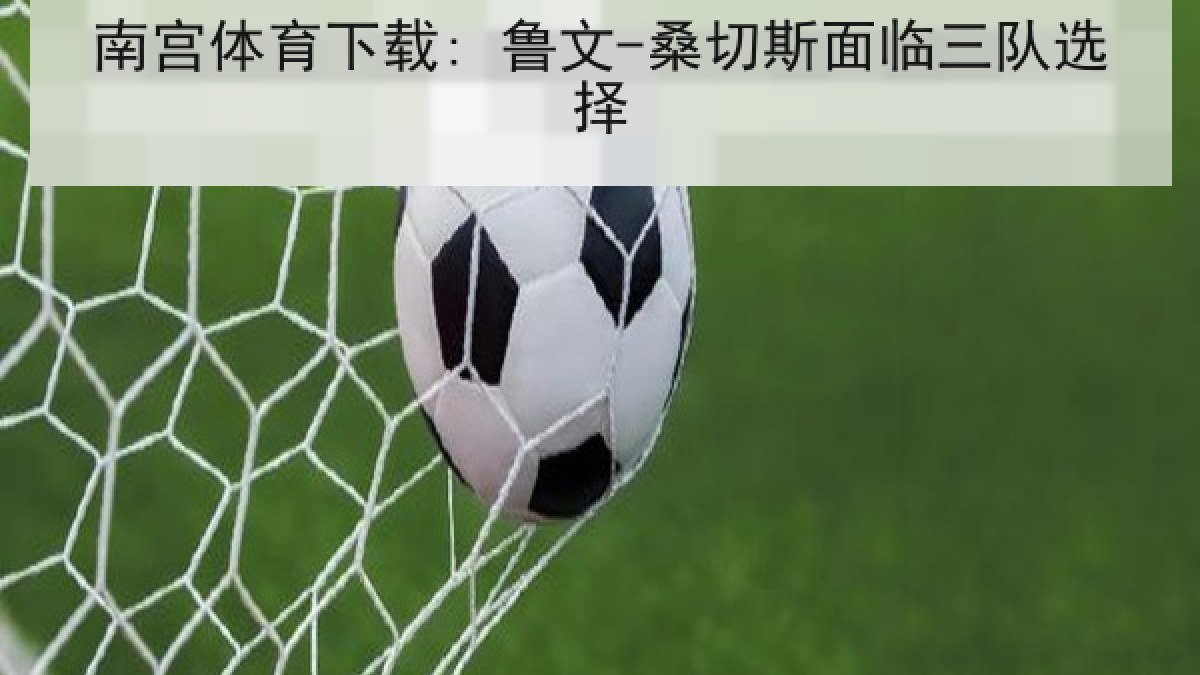 南宫体育下载: 鲁文-桑切斯面临三队选择